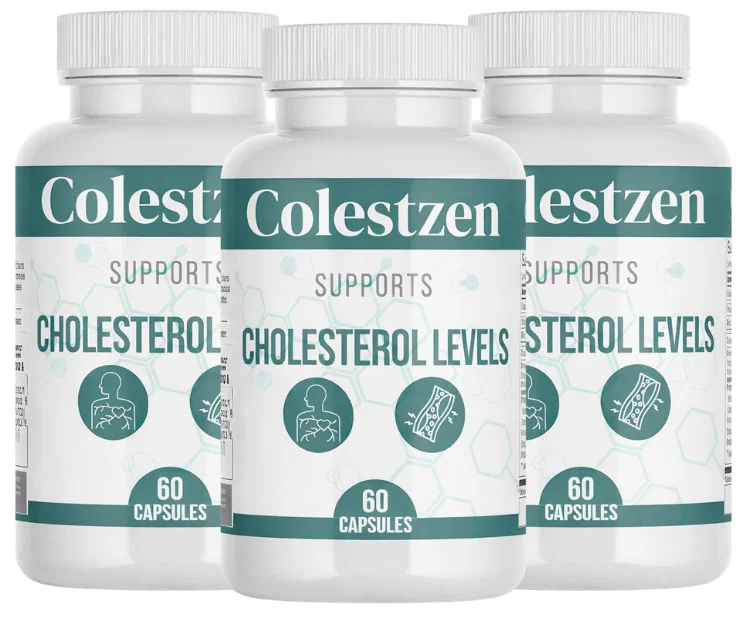 ColestZen® cholesterol & heart wellness capsule — 3 bottle pack